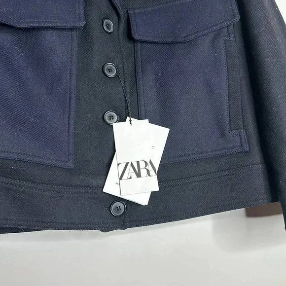 Zara Manteco wool coat zw collection Large - Picture 6 of 11